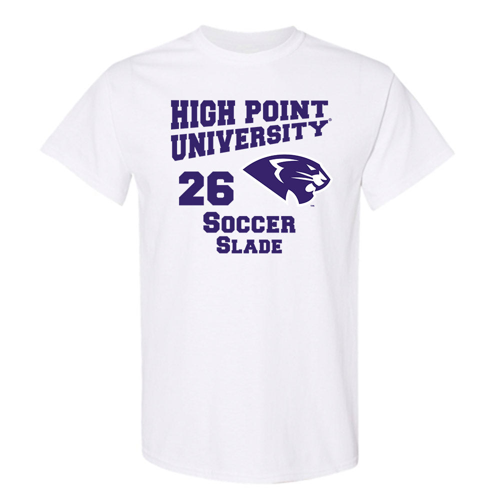 High Point - NCAA Men's Soccer : Jack Slade - T-Shirt-0