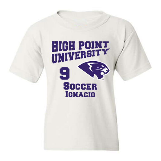 High Point - NCAA Men's Soccer : Kaya Ignacio - Youth T-Shirt