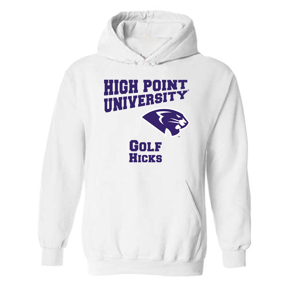 High Point - NCAA Men's Golf : Will Hicks - Hooded Sweatshirt-0