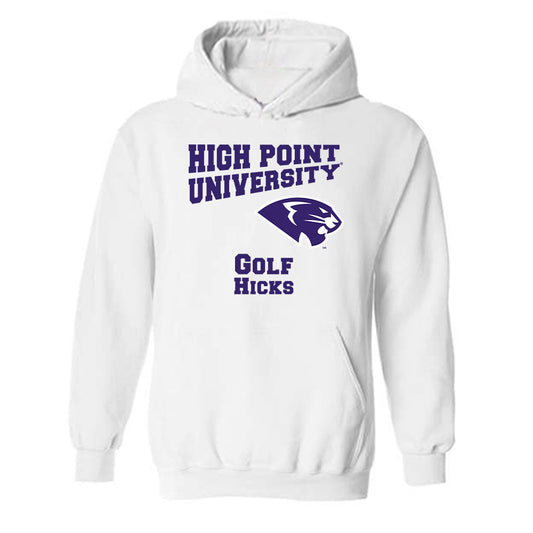 High Point - NCAA Men's Golf : Will Hicks - Hooded Sweatshirt-0