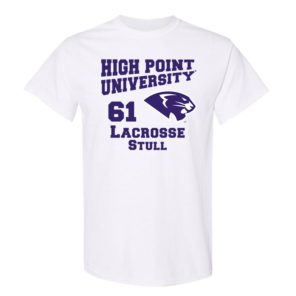 High Point - NCAA Men's Lacrosse : Asher Stull - T-Shirt-0