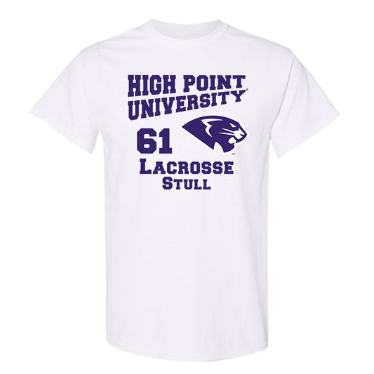 High Point - NCAA Men's Lacrosse : Asher Stull - T-Shirt-0