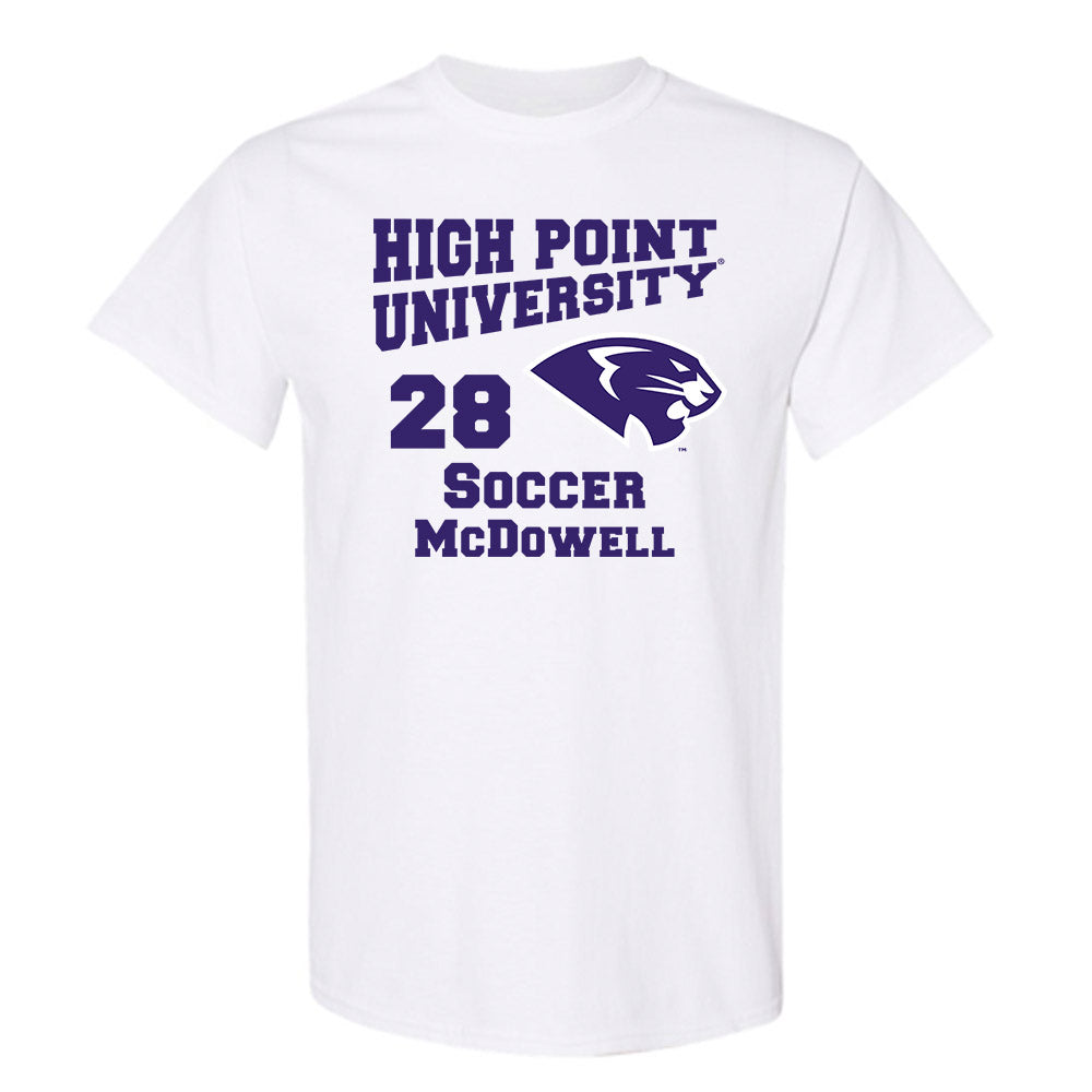High Point - NCAA Men's Soccer : Jacob McDowell - T-Shirt-0