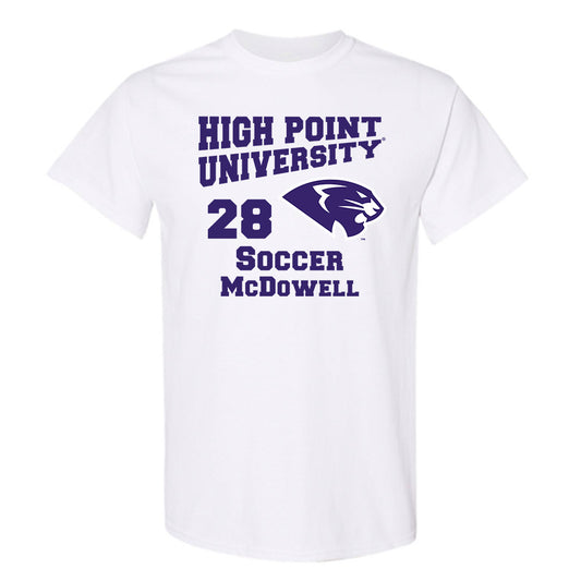 High Point - NCAA Men's Soccer : Jacob McDowell - T-Shirt-0