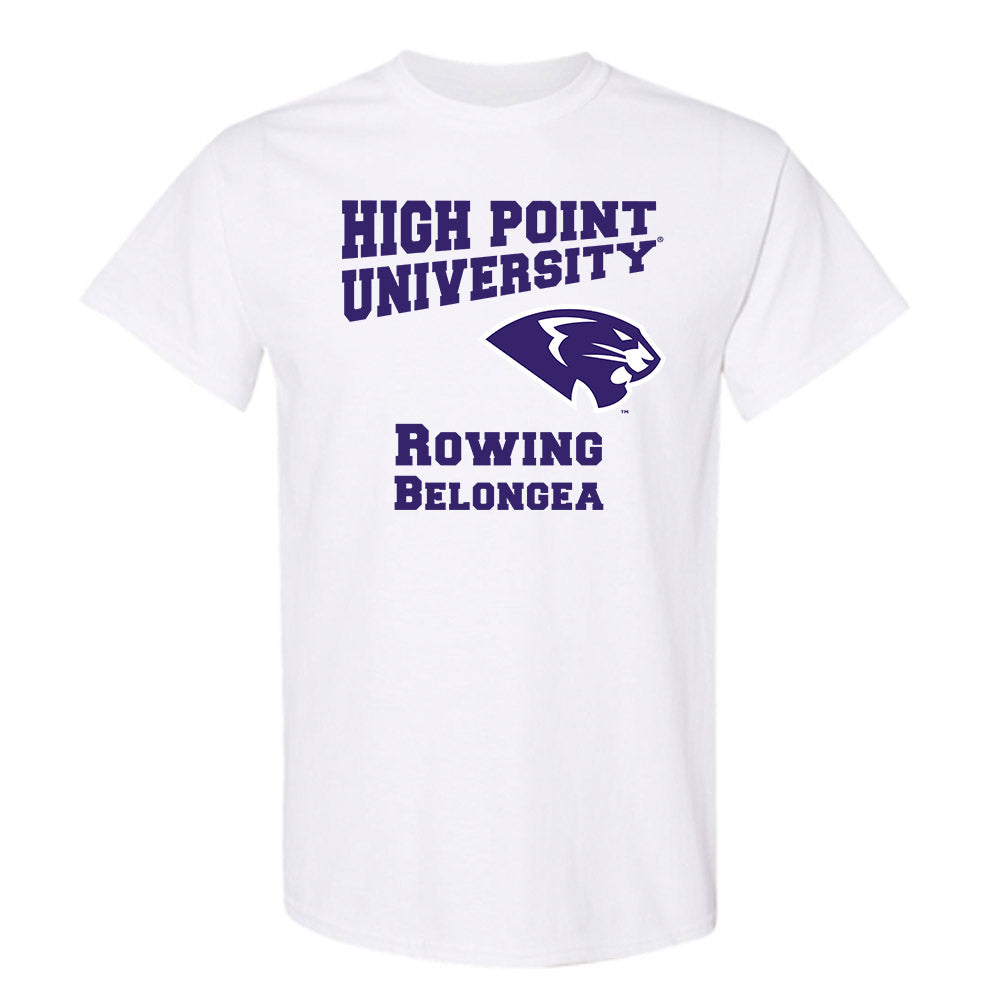 High Point - NCAA Women's Rowing : Alesandra Belongea - T-Shirt-0