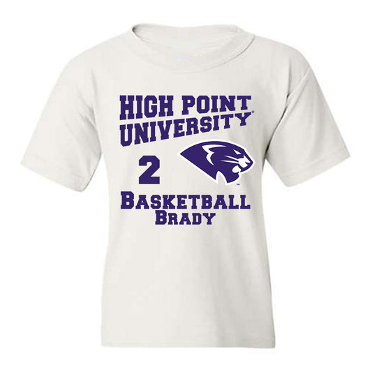 High Point - NCAA Men's Basketball : Vincent Brady - Youth T-Shirt-0