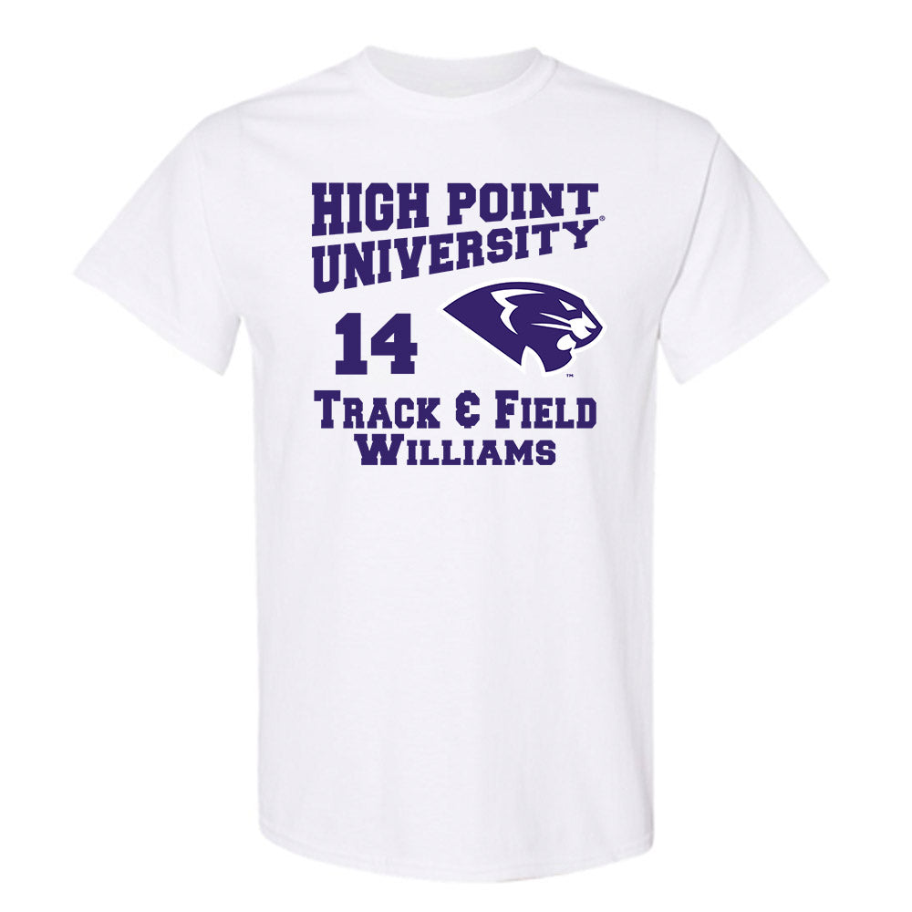 High Point - NCAA Men's Track & Field : Camerin Williams - T-Shirt-0