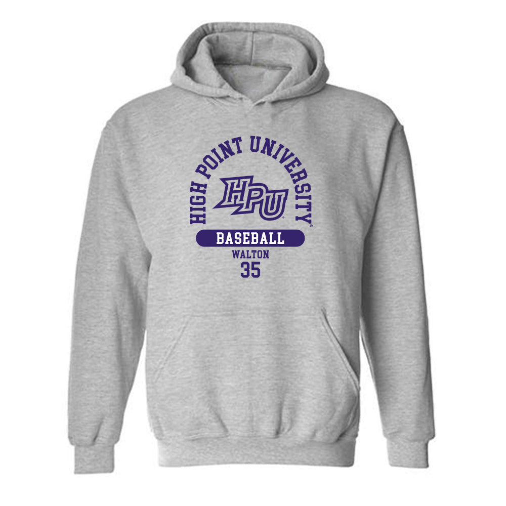 High Point - NCAA Baseball : Wade Walton - Hooded Sweatshirt-0