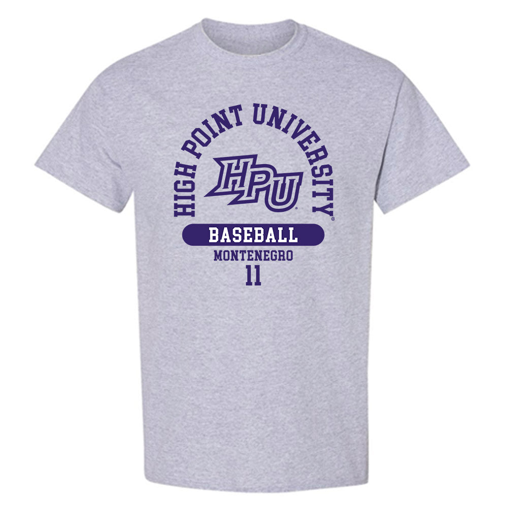 High Point - NCAA Baseball : Adrian Montenegro - T-Shirt-0