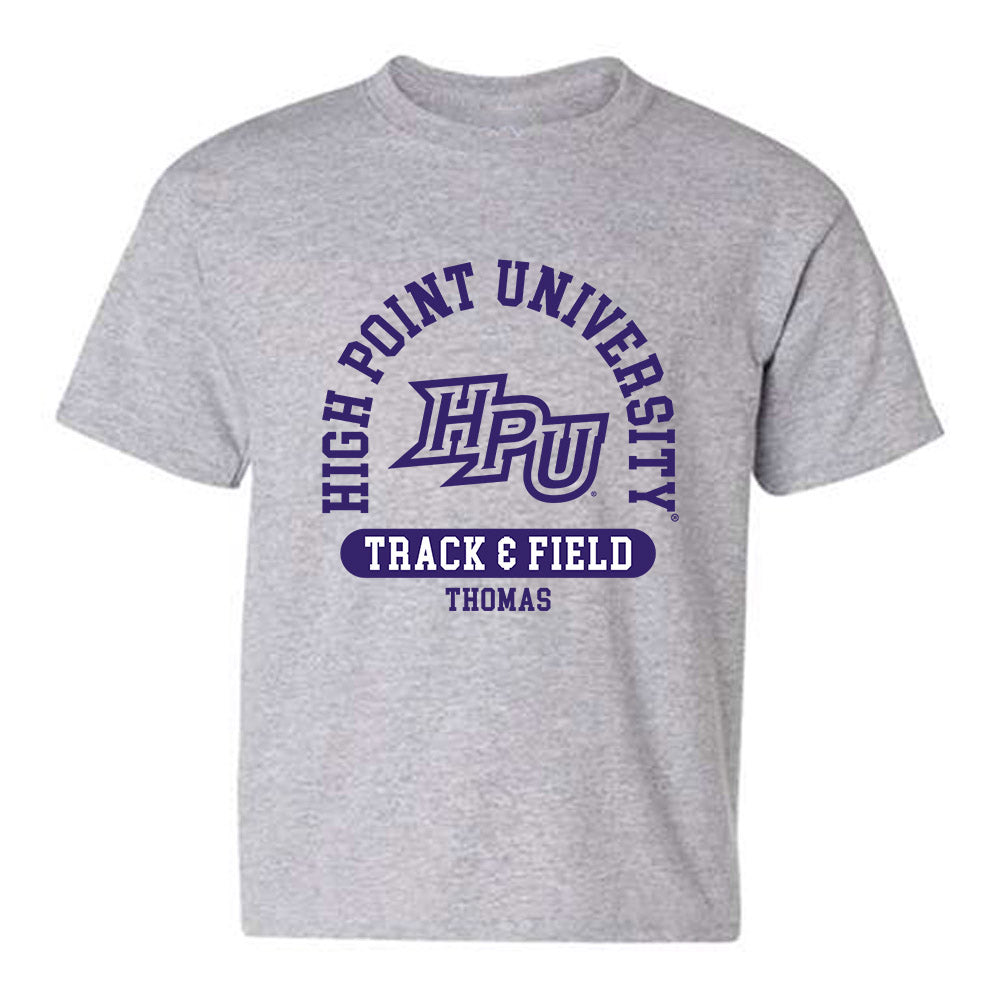 High Point - NCAA Women's Track & Field : Jhanelle Thomas - Youth T-Shirt-0
