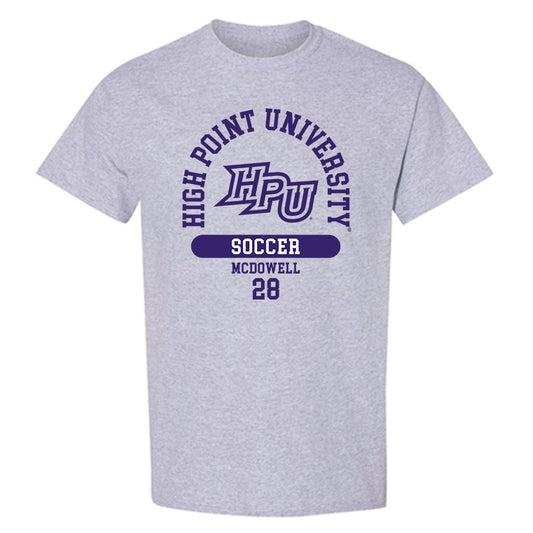 High Point - NCAA Men's Soccer : Jacob McDowell - T-Shirt-0