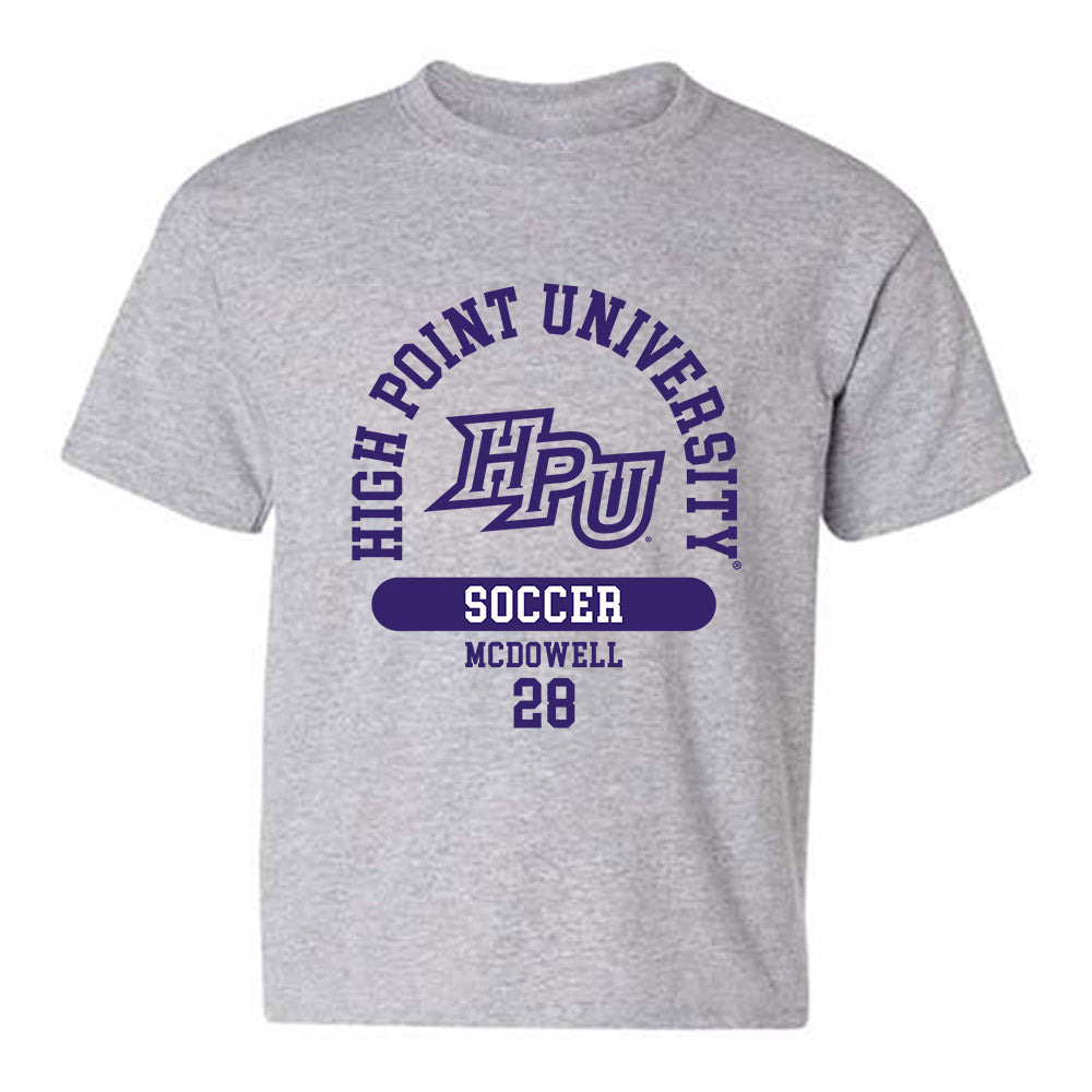High Point - NCAA Men's Soccer : Jacob McDowell - Youth T-Shirt-0