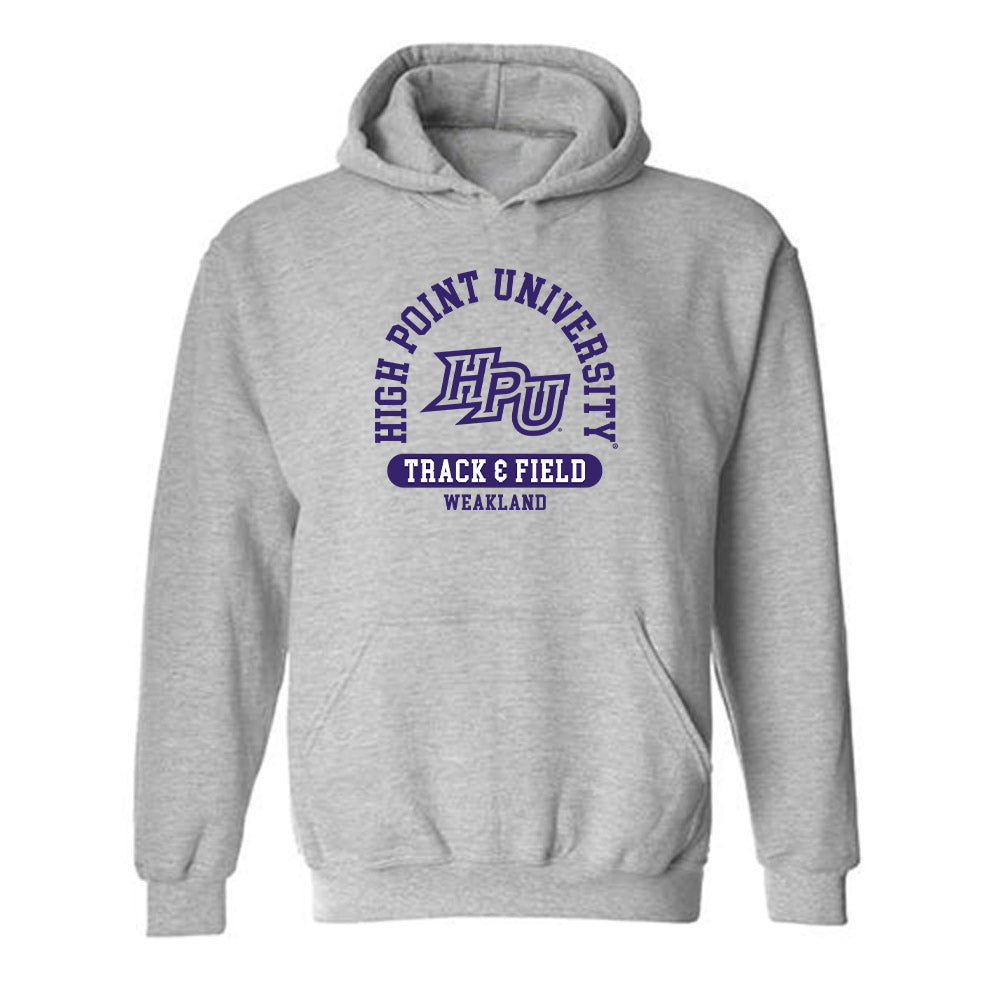 High Point - NCAA Men's Track & Field : Jake Weakland - Hooded Sweatshirt-0