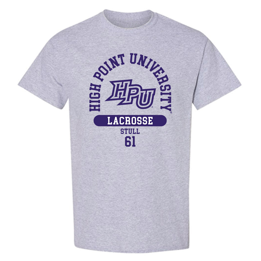 High Point - NCAA Men's Lacrosse : Asher Stull - T-Shirt-0