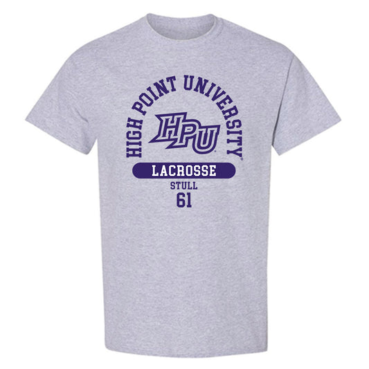 High Point - NCAA Men's Lacrosse : Asher Stull - T-Shirt-0