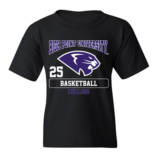 High Point - NCAA Women's Basketball : Aaliyah Collins - Youth T-Shirt-0