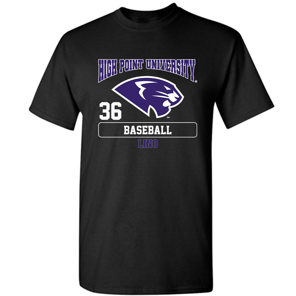 High Point - NCAA Baseball : Anthony Lino - T-Shirt-0