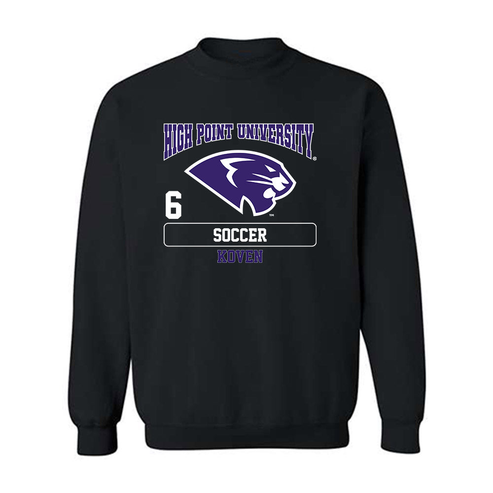 High Point - NCAA Men's Soccer : Koven Johnson - Crewneck Sweatshirt-0