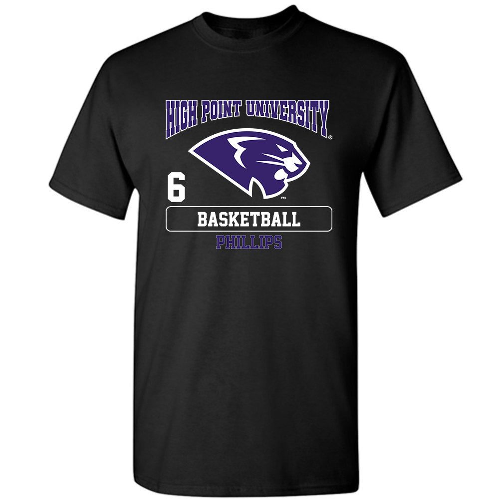 High Point - NCAA Women's Basketball : Dakota Phillips - T-Shirt-0