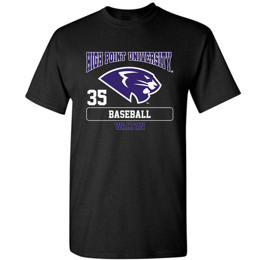 High Point - NCAA Baseball : Wade Walton - T-Shirt-0