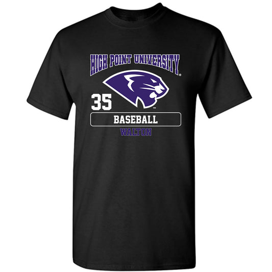 High Point - NCAA Baseball : Wade Walton - T-Shirt-0