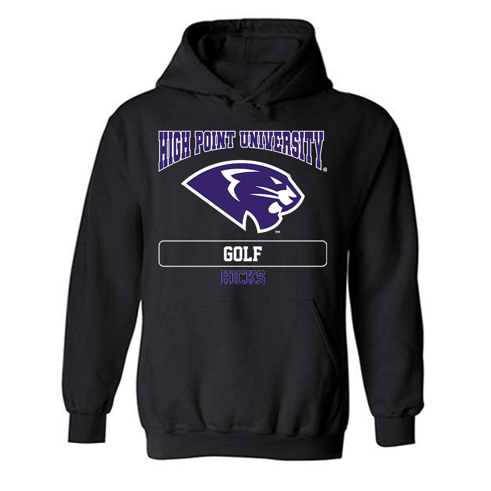 High Point - NCAA Men's Golf : Will Hicks - Hooded Sweatshirt-0