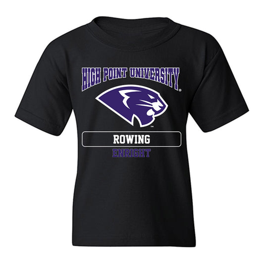 High Point - NCAA Women's Rowing : Caitlin Enright - Youth T-Shirt-0