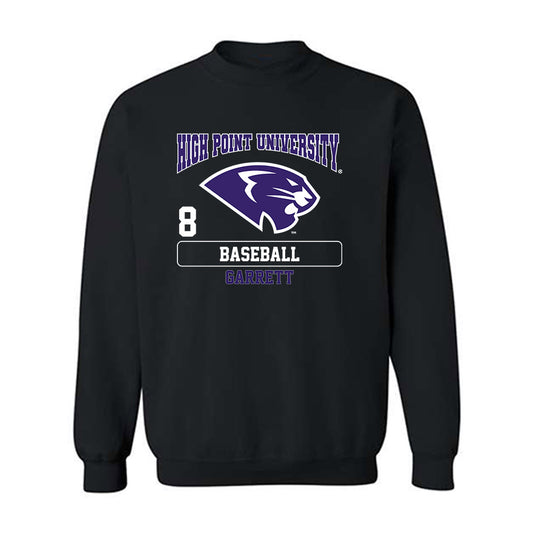 High Point - NCAA Baseball : Bryan Garrett - Crewneck Sweatshirt-0