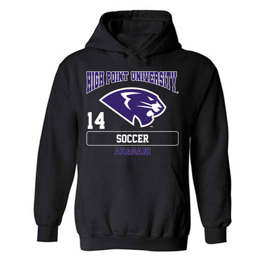 High Point - NCAA Men's Soccer : Prosper Adagani - Hooded Sweatshirt-0