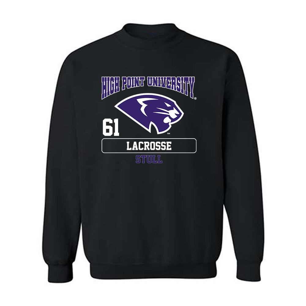 High Point - NCAA Men's Lacrosse : Asher Stull - Crewneck Sweatshirt-0