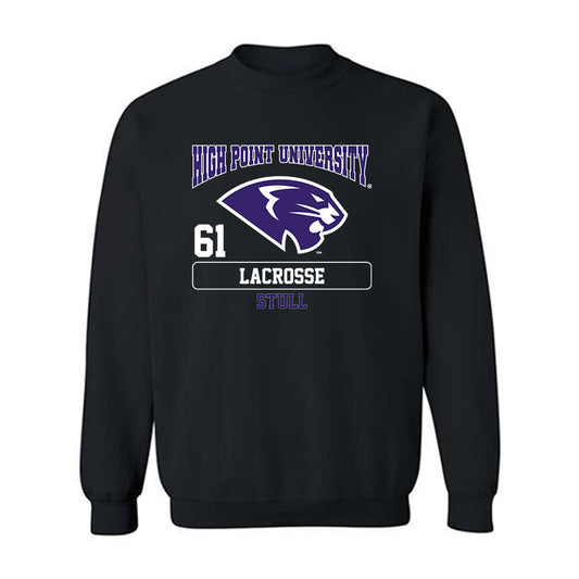 High Point - NCAA Men's Lacrosse : Asher Stull - Crewneck Sweatshirt-0