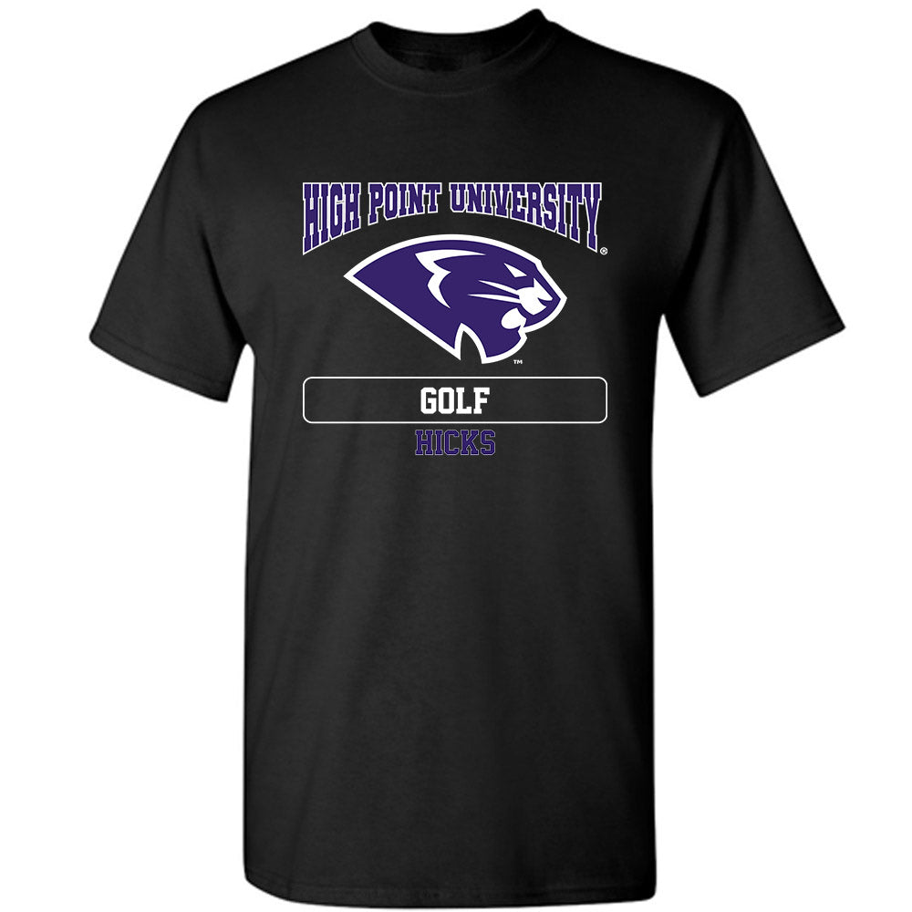 High Point - NCAA Men's Golf : Will Hicks - T-Shirt-0