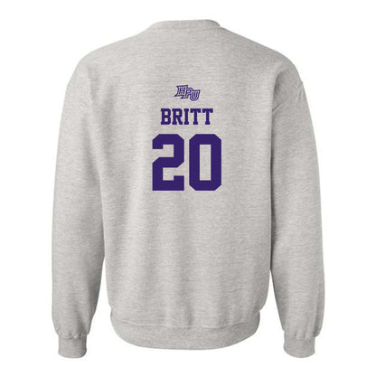 High Point - NCAA Men's Soccer : Caleb Britt - Crewneck Sweatshirt-1