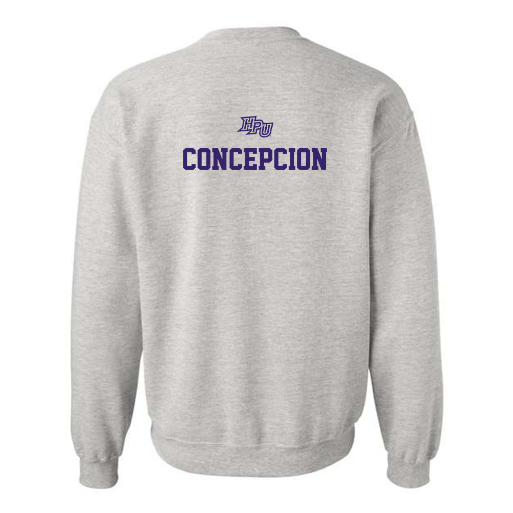 High Point - NCAA Women's Rowing : Kate Concepcion - Crewneck Sweatshirt-1
