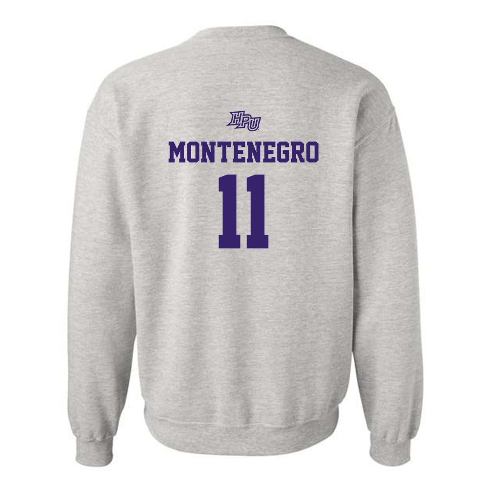 High Point - NCAA Baseball : Adrian Montenegro - Crewneck Sweatshirt-1