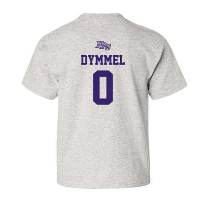 High Point - NCAA Men's Lacrosse : Caleb Dymmel - Youth T-Shirt-1
