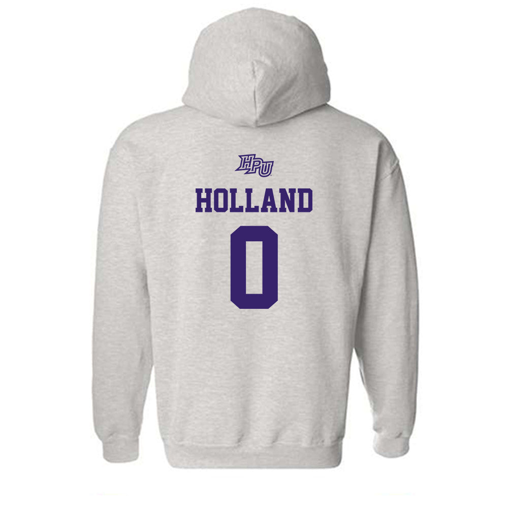 High Point - NCAA Men's Lacrosse : Heath Holland - Hooded Sweatshirt-1