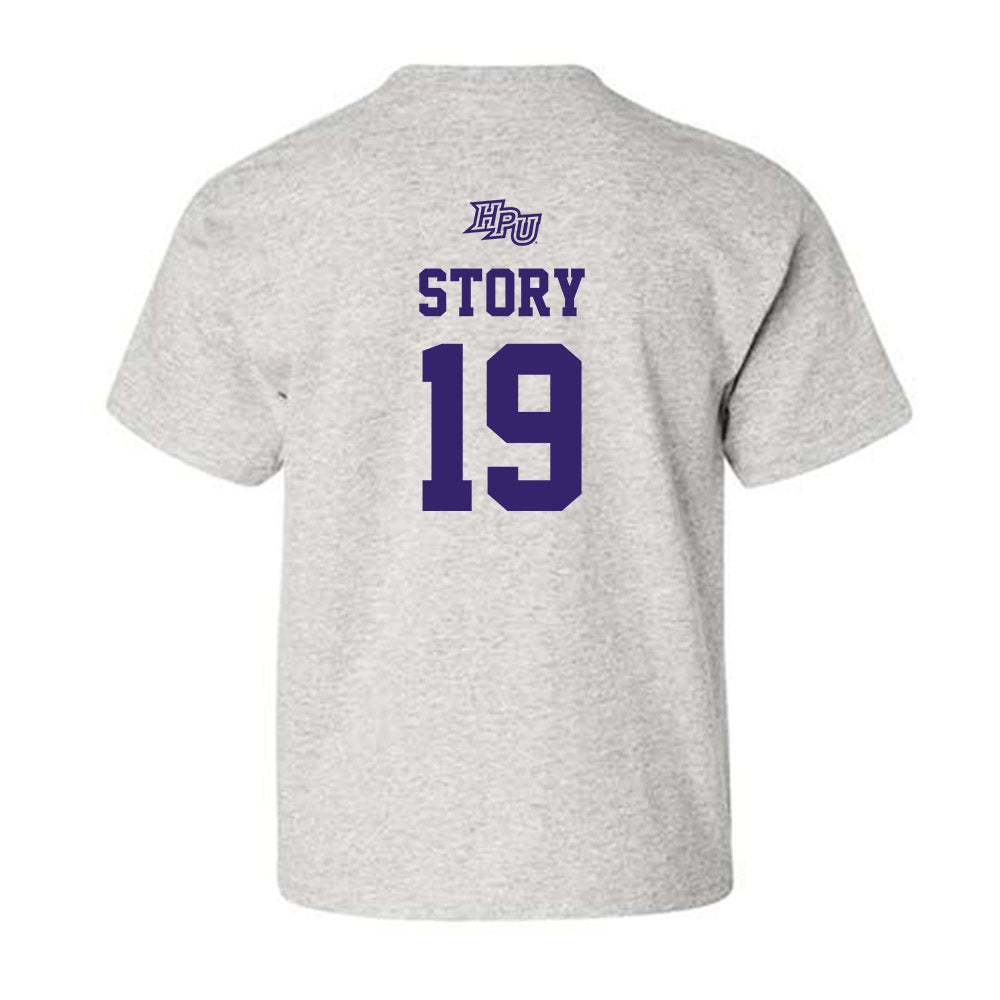 High Point - NCAA Baseball : Dylan Story - Youth T-Shirt-1