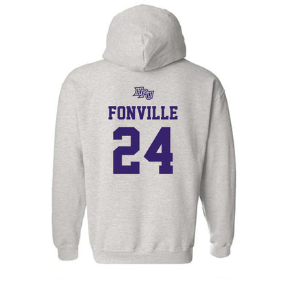 High Point - NCAA Men's Basketball : David Fonville - Hooded Sweatshirt-1
