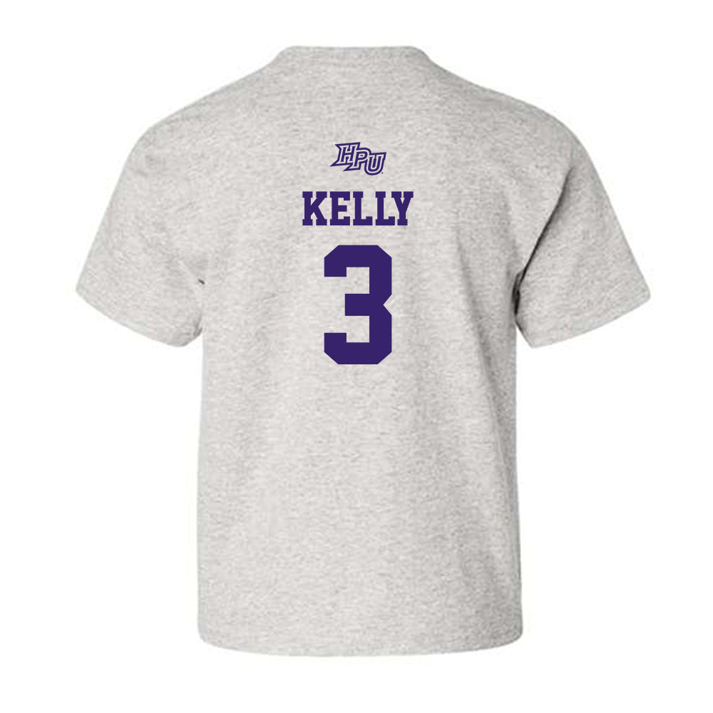 High Point - NCAA Women's Lacrosse : Mairin Kelly - Youth T-Shirt-1