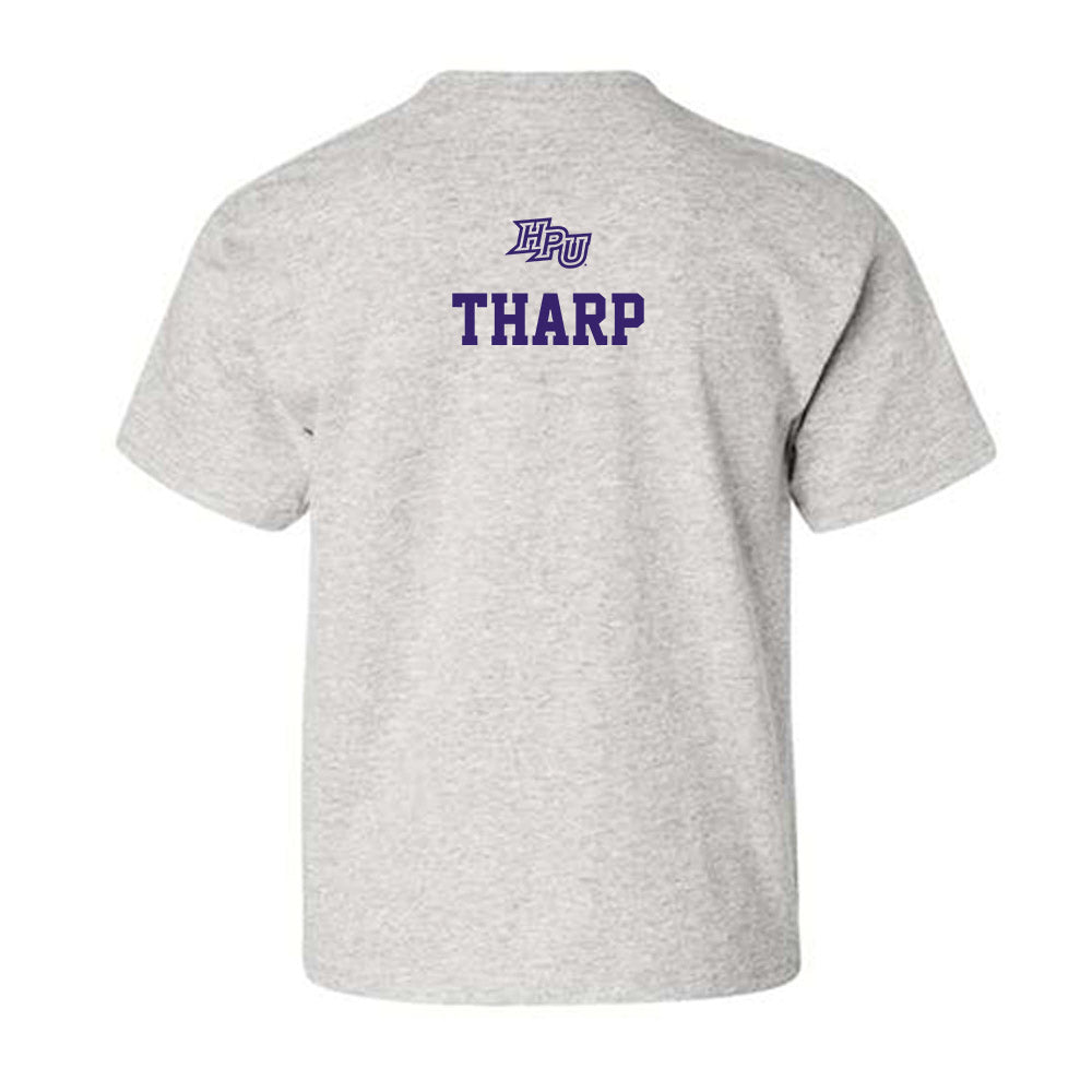 High Point - NCAA Men's Cross Country : Ethan Tharp - Youth T-Shirt-1