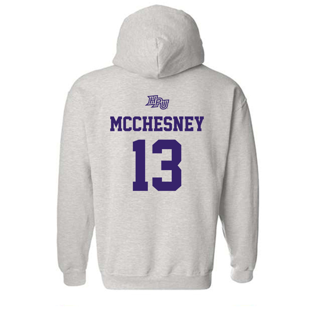 High Point - NCAA Men's Basketball : Liam Mcchesney - Hooded Sweatshirt-1