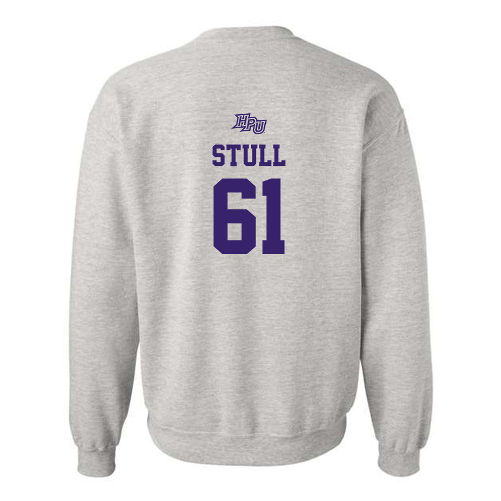 High Point - NCAA Men's Lacrosse : Asher Stull - Crewneck Sweatshirt-1