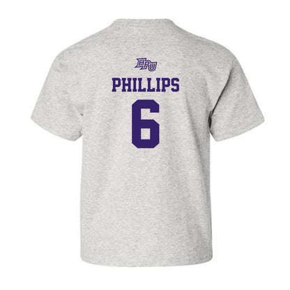 High Point - NCAA Women's Basketball : Dakota Phillips - Youth T-Shirt-1