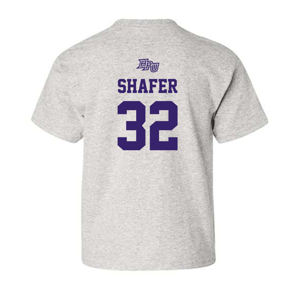 High Point - NCAA Baseball : Tyler Shafer - Youth T-Shirt-1
