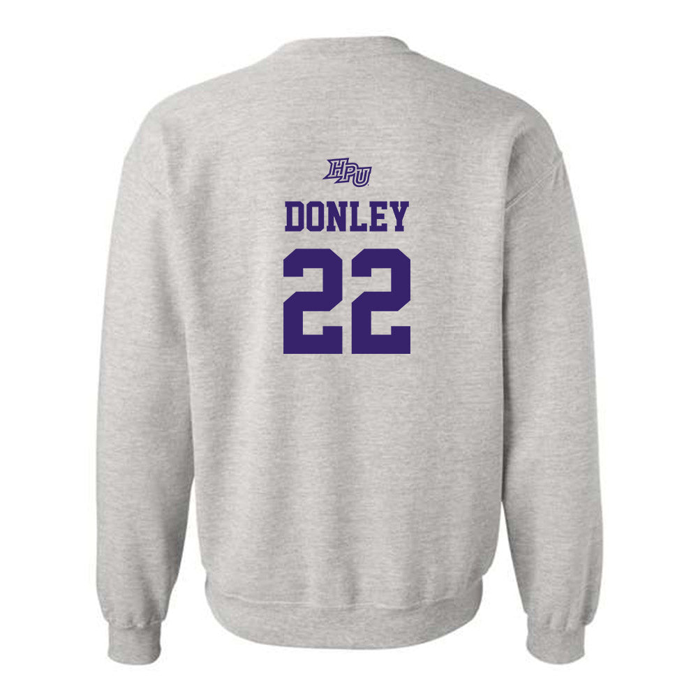 High Point - NCAA Women's Lacrosse : Jaidyn Donley - Crewneck Sweatshirt-1