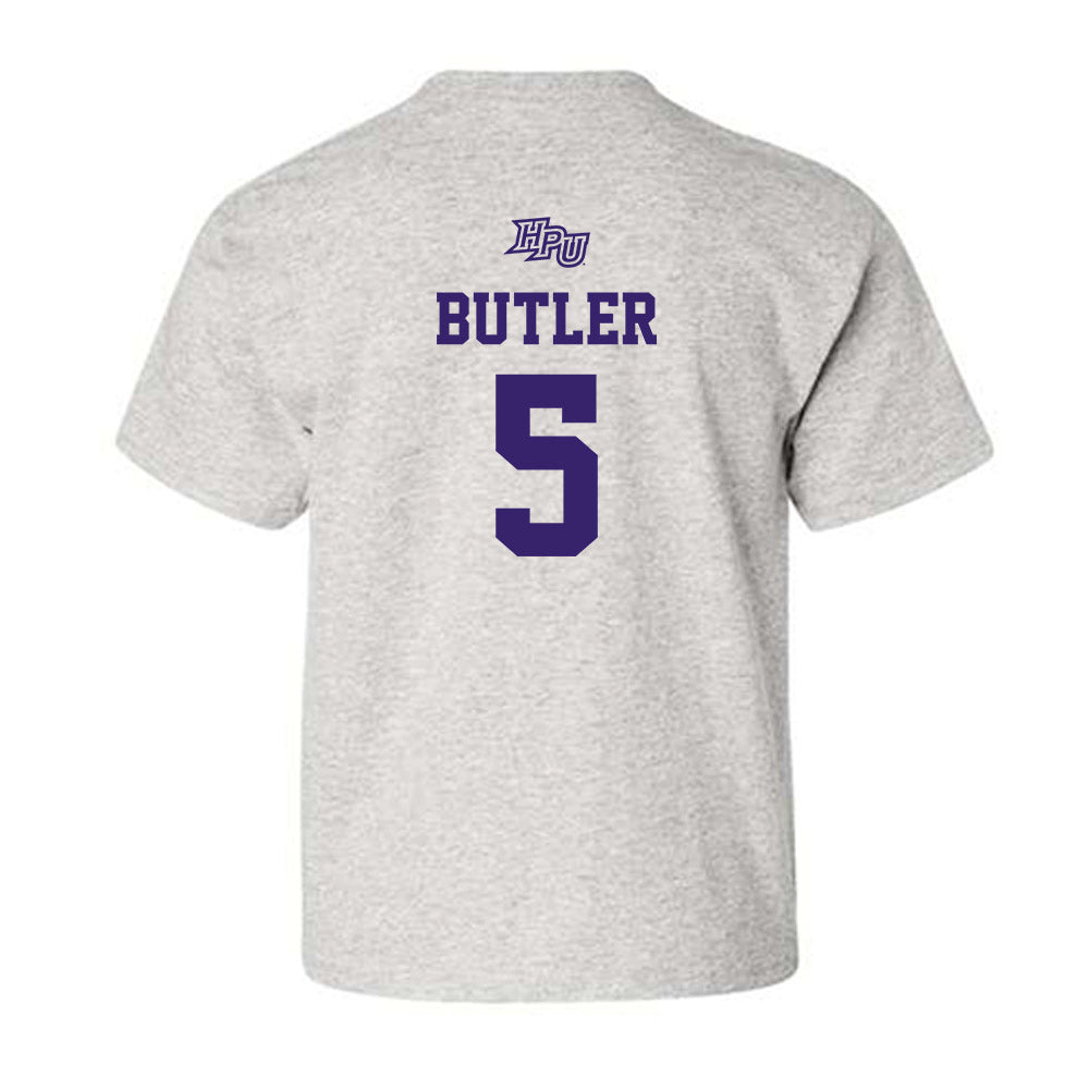 High Point - NCAA Baseball : Cordarius Butler - Youth T-Shirt-1