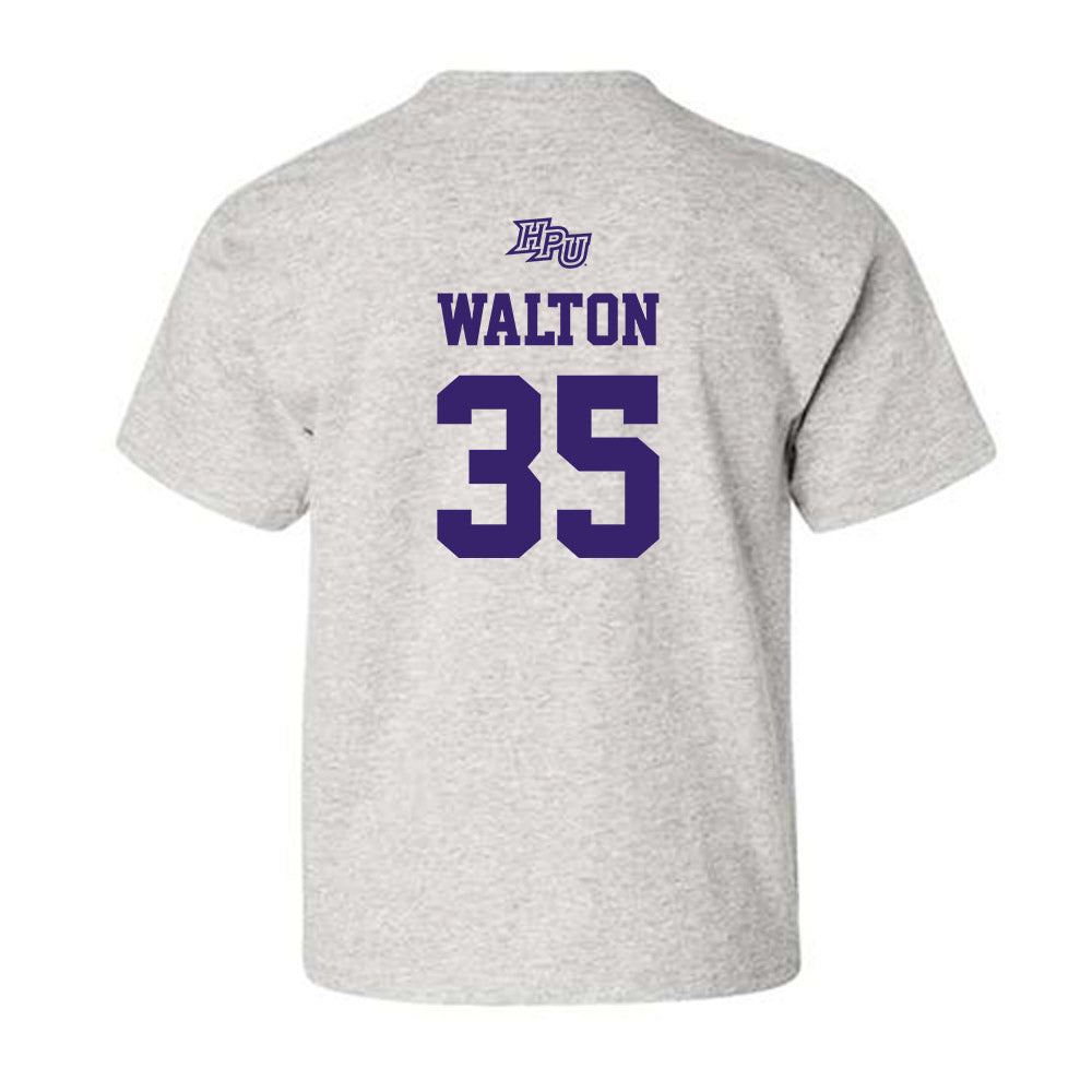 High Point - NCAA Baseball : Wade Walton - Youth T-Shirt-1