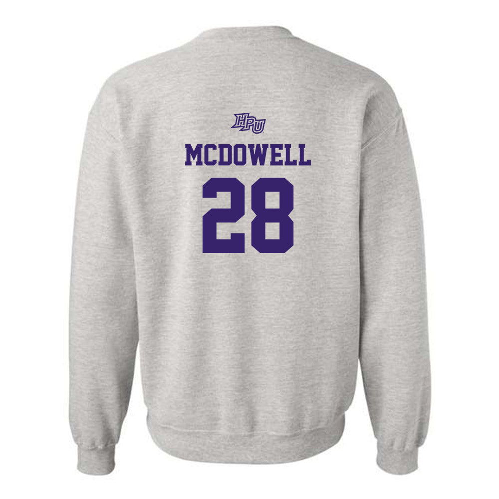 High Point - NCAA Men's Soccer : Jacob McDowell - Crewneck Sweatshirt-1