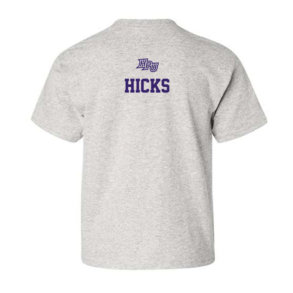High Point - NCAA Men's Golf : Will Hicks - Youth T-Shirt-1